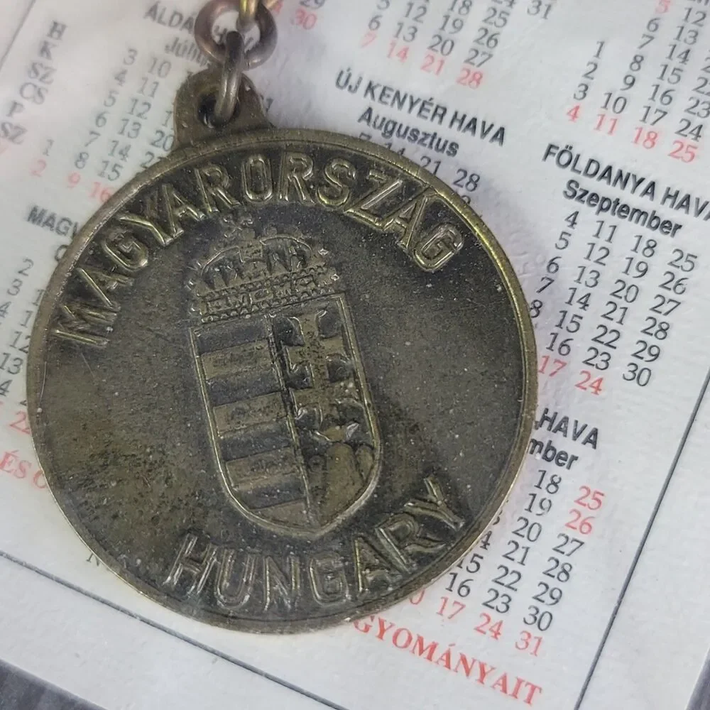 Magyarorszag Hugary Keychain Ring Souvenir